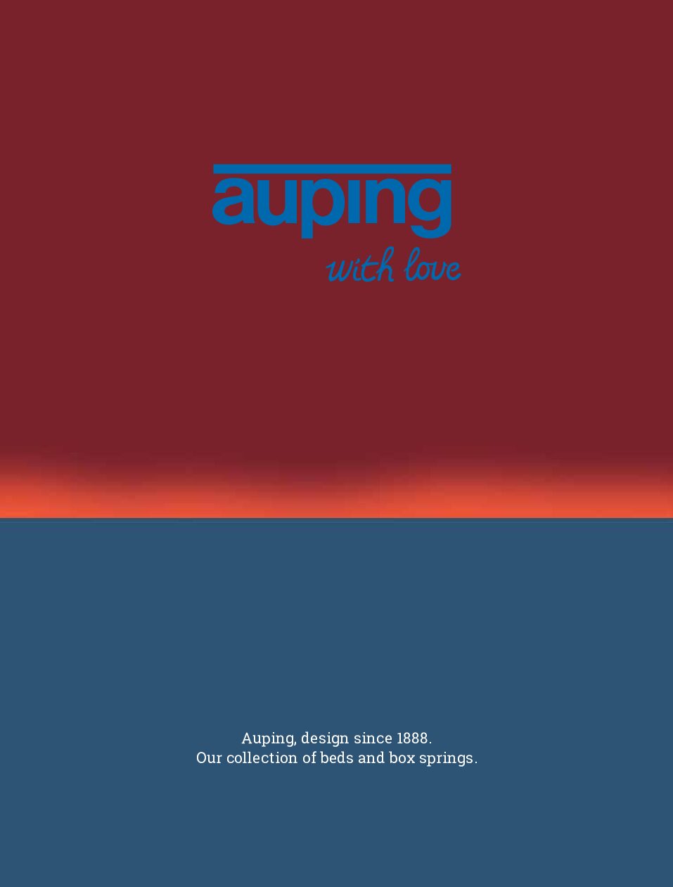 Auping lookbook Autumn 2020 pdf